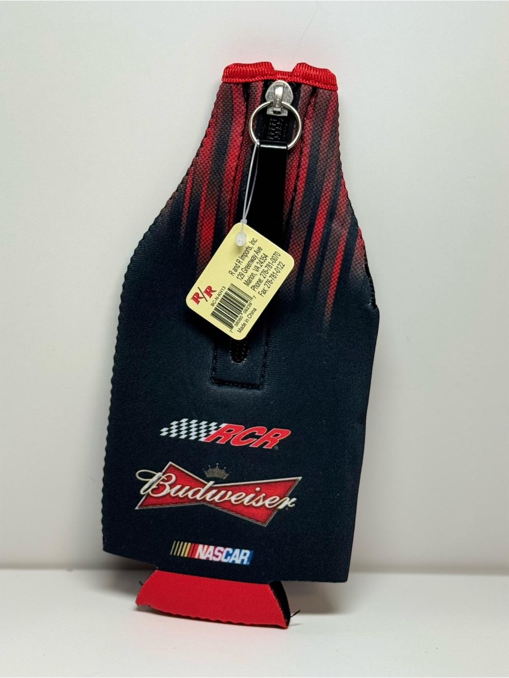 Budweiser NASCAR Can Cooler Sleeve Kevin Harvick